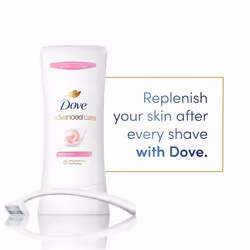 Dove Advanced Care Anti-Perspirant Deodorant  Beauty Finish 2.6 oz (Pack of 2)