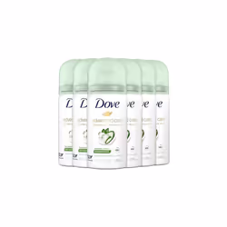 Dove Antiperspirant Deodorant Dry Spray Go Fresh Cool Essentials Travel Size 1 Ounce (Pack of 6)