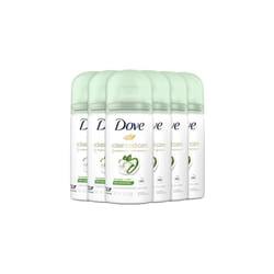 Dove Antiperspirant Deodorant Dry Spray  Go Fresh Cool Essentials Travel Size  1 Ounce (Pack of 6)