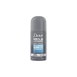 Dove Men+Care Dry Spray Antiperspirant Deodorant Clean Comfort 1 Oz.