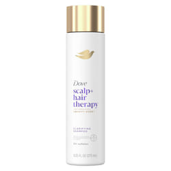 Dove Density Boost Clarifying Shampoo Scalp + Hair Therapy for Gentle Cleansing  with Vitamin B3  Zinc and 0% sulfates  9.25 oz