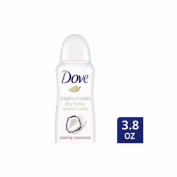 Dove Advanced Care Dry Spray Antiperspirant Deodorant Caring Coconut With 48 Hour Protection, Soft And Comfortable Underarms ...
