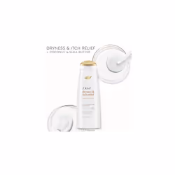 Dove DermaCare Scalp Anti Dandruff Shampoo Dryness and Itch Relief for