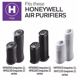 Honeywell HRF-H2 True HEPA Air Purifier Replacement Filter H  2-Pack -