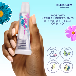 Blossom Scented Moisturizing Lip Gloss Tubes  Infused with Real Flowers  0.9 fl. oz/27ml  3 pack Gift Set  Strawberry/Raspberry/Mango
