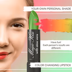 Pack of 6 Magic Kiss Color Changing Matte Lipstick set  Long Lasting Nutritious Lips Moisturizer Magic Temperature Color Change Lip Balm with Aloe Ver