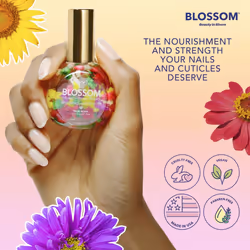 Blossom Hydrating  Moisturizing  Strengthening  Scented Cuticle Oil  Infused with Real Flowers  Made in USA  0.92 fl. oz  Pineapple