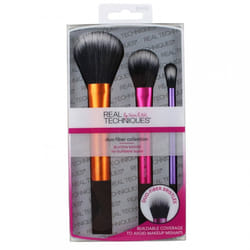 Real Techniques Duo-Fiber Collection Gift Set 3 X Brushes