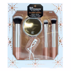 Real Techniques By Sam & Nic Limited Edition Sheer Glow Brush Set, 5pc