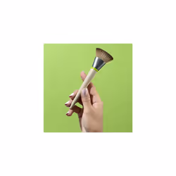 Flat Foundation Interchangeables Makeup Brush for Flawless Liquid and Cream Foundation