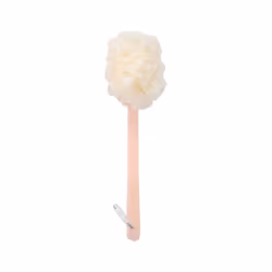EcoTools 2-in-1 Bath Brush  Shower Loofah with Ergonomic Handle  Cleans Hard-to-Reach Areas  Cleansing & Exfoliating  Recycled Netting  Perfect for Me