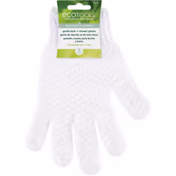 EcoTools Gentle Bath + Shower Gloves  Exfoliating Gloves Remove Dead Skin & Cleanse The Whole Body  Bath Gloves Infused with Avocado Oil to Scrub & Hy