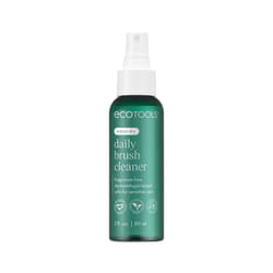 EcoTools Daily Makeup Brush Cleanser Spray  Quick Drying  Fragrance Free & Dermatologist Tested  Travel Size  TSA Approved  Cruelty-Free & Vegan 3 fl