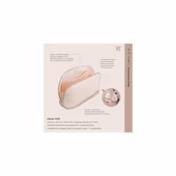 New Nudes Uncovered Bag, Cosmetic Bag, Travel Bag For Makeup, Waterproof Design, Toiletry, Makeup, & Brush Organizer, 1 Count