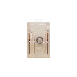 New Nudes Daily Swipe Eye Kit, Makeup Brushes For Eyeshadow, Liner, & Brows, Makeup Tape, For Natural Or Smokey Makeup Look, Synthetic Bristles,