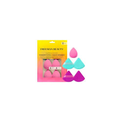 Puffs N' Stuff Powder Puffs + Liquid Sponges Set, Makeup Blending Sponges & Powder Puffs, For Foundation, Concealer, & Setting Powder, Vegan & Cruelty