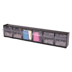 Deflecto 20604OP desk drawer organizer Black