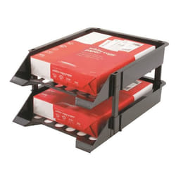 Deflecto 63304 desk tray/organizer Plastic Black