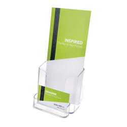 Deflecto 78601 business card holder Polystyrene Transparent