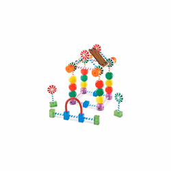 Learning Resources Candy Construction Building Set  Fine Motor Building Toy  92 Pieces  Ages 4+