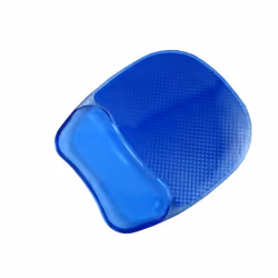 Fellowes Crystals Gel Mouse Pad/Wrist Support - Blue