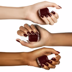 essie Salon-Quality Nail Polish  8-Free Vegan  Deep Red Wine  Bordeaux  0.46 fl oz