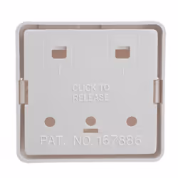 8 Port Keystone Jack Surface Mount Box  White  Surface Mount Box for Networking  Home Theatre  Security/Surveillance  Cablewholesale