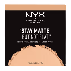 NYX PROFESSIONAL MAKEUP Stay Matte But Not Flat Powder Foundation  Soft Beige
