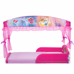Delta Children Canopy Toddler Bed  Disney Princess