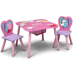 Hasbro Peppa Pig Table and Chair Set with Storage