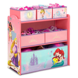 Delta children Design & Store 6 Bin Toy Storage Organizer  Disney Prin