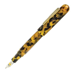 Conklin All American Fountain Pen in Tortoiseshell - Stub Nib  Vintage Design & Superior Craftsmanship - Ideal Gift for Calligraphers & Pen