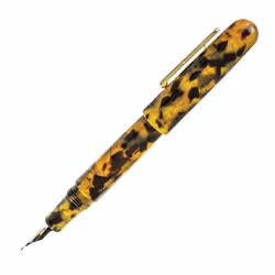 Conklin All American Fountain Pen in Tortoiseshell - Stub Nib  Vintage Design & Superior Craftsmanship - Ideal Gift for Calligraphers & Pen