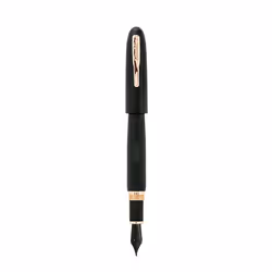 All American Black Matte/Rosegold Limited Edition 898 Fountain Pen - Omniflex