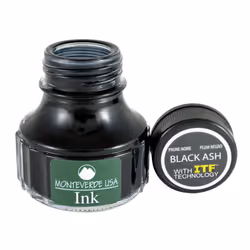 Monteverde USA Ink with ITF Technology  90 ml Black Ash (G308BK)