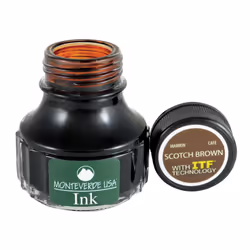 Monteverde USA Ink with ITF Technology  90 ml Scotch Brown (G308BN)