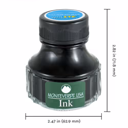 Monteverde USA Ink with ITF Technology  90 ml Caribbean Blue (G308TQ)