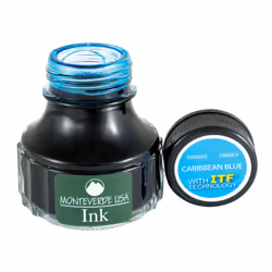 Monteverde USA Ink with ITF Technology  90 ml Caribbean Blue (G308TQ)