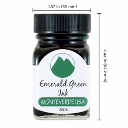 Monteverde USA Ink with ITF Technology  30 ml Emerald Green (G309EG)