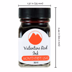Monteverde USA Ink with ITF Technology  30 ml Valentine Red (G309VR)