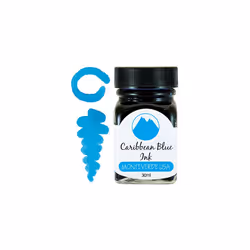 Monteverde USA Ink with ITF Technology  30 ml Caribbean Blue (G309CU)