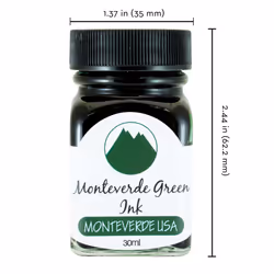 Monteverde USA Ink with ITF Technology  30 ml Monteverde Green (G309MG
