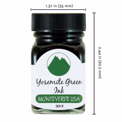 Monteverde USA Ink with ITF Technology  30 ml Yosemite Green (G309YG)