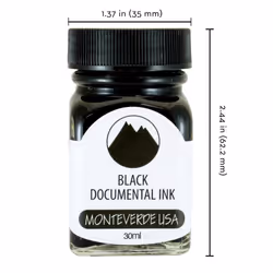 Monteverde USA Ink  30 ml Documental Permanent Black (G309DB)