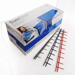 GBC SureBind Binding Strips A4 Black 50mm (100)