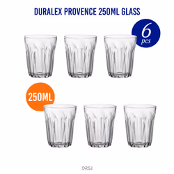 511840V44 Provence drinking glass for water and juice Set of 6 Transparent