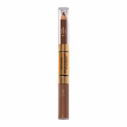 Revlon Eyebrow Gel & Pencil ColorStay Brow Fantasy 2-in-1 Eye Makeup Longwearing with Precision Tip 105 Brunette 0.04 Oz
