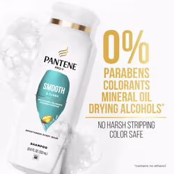 Pantene Pro-V Smooth & Sleek Duo Set Shampoo & Conditioner 12-12.6 Fl Oz