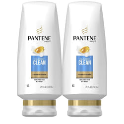 Pantene, Sulfate Free Conditioner, Pro-V Classic Clean, 24 fl oz, Twin Pack