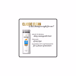 Pantene Pro-v Classic Clean Shampoo, 20.1 Fl Oz, 1.58 Pound